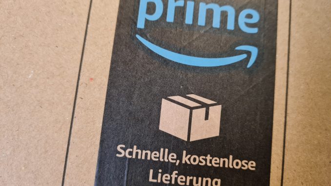 Logistik Transport Amazon Paket