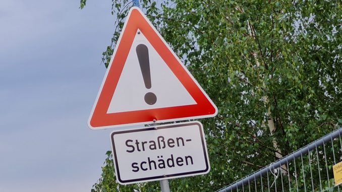 Straßenschäden