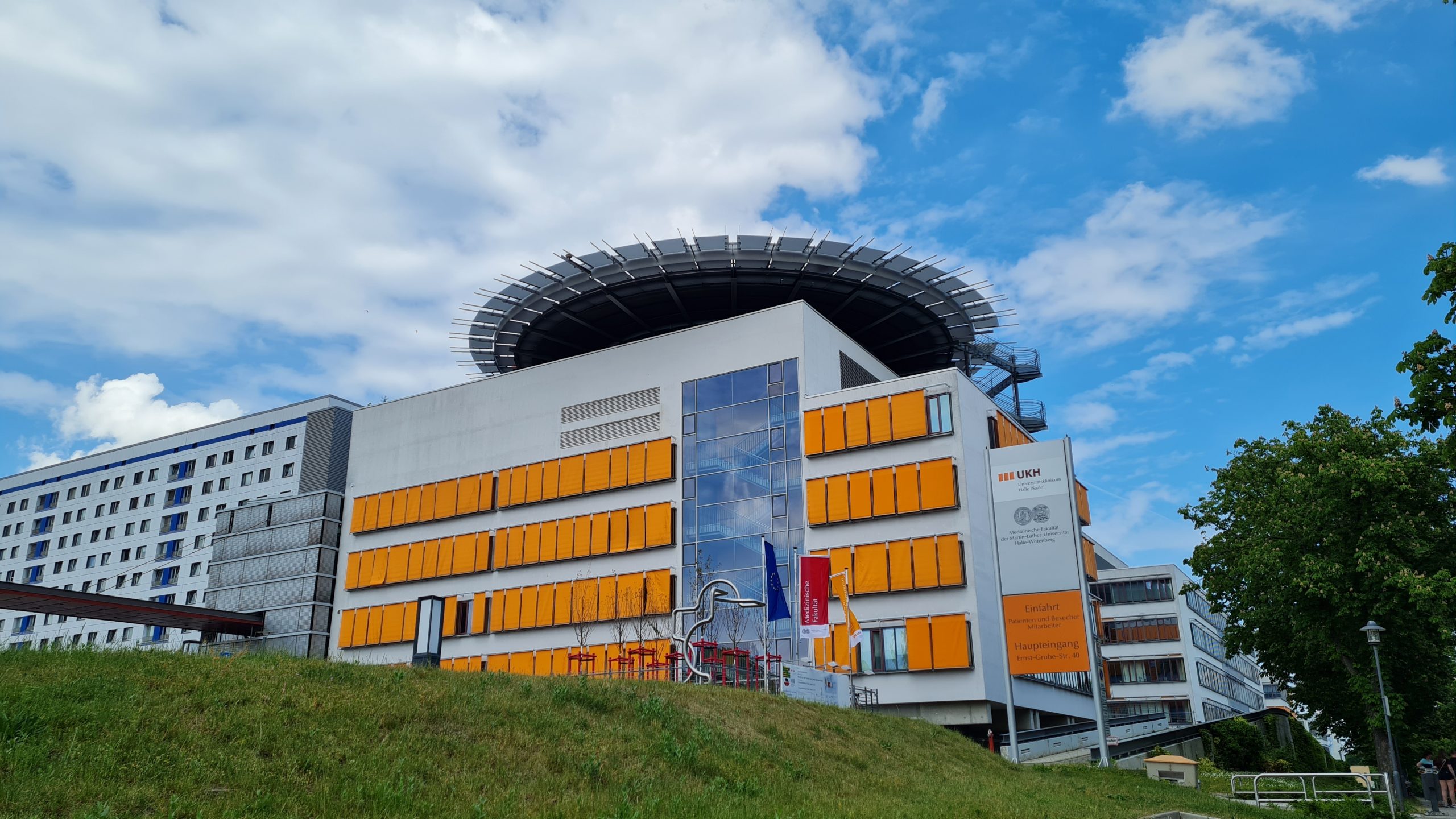 HllAnzeiger Umleitung für Zufahrt zum Universitätsklinikum Halle ErnstGrubeStraße