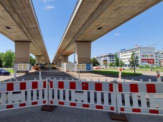 Baustelle Glaucher Platz