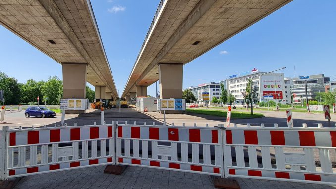 Baustelle Glaucher Platz	