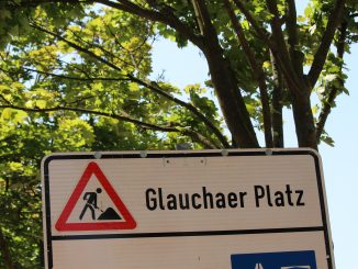 Baustelle Glauchaer Platz