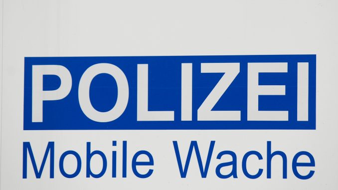 Polizei mobile Wache