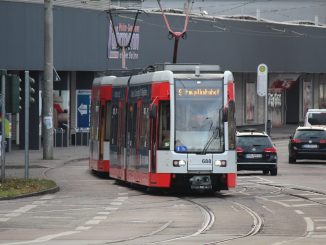 Straßenbahn Mansfelder Straße