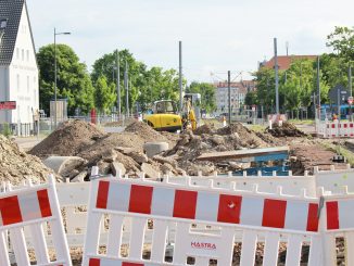 Baustelle Böllberger Weg
