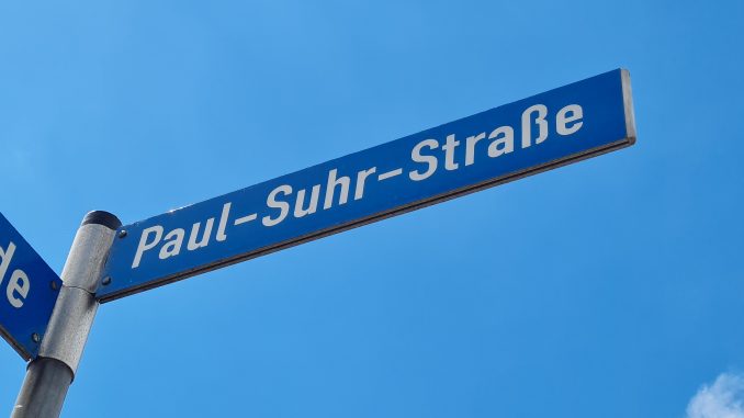 paulsuhrstrasse Paul Suhr Straße