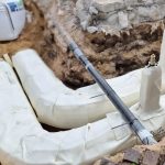 Gasleitung Baustelle