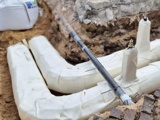 Gasleitung Baustelle