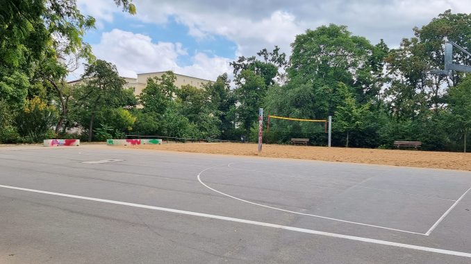 Stadtpark Volleyballfeld