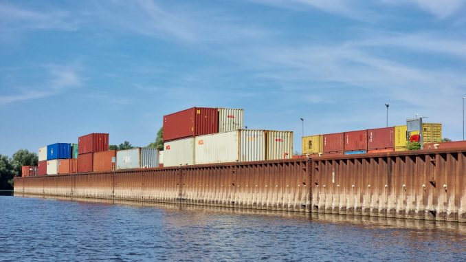 Hafen Container Import Export