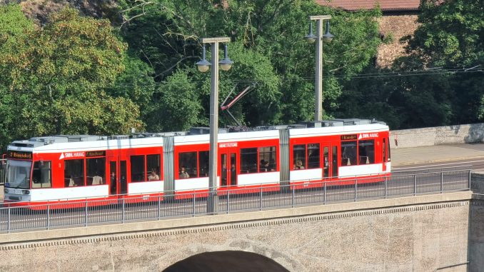 straba_giebichenstein03 HAVAG Straßenbahn Kröllwitz Halle