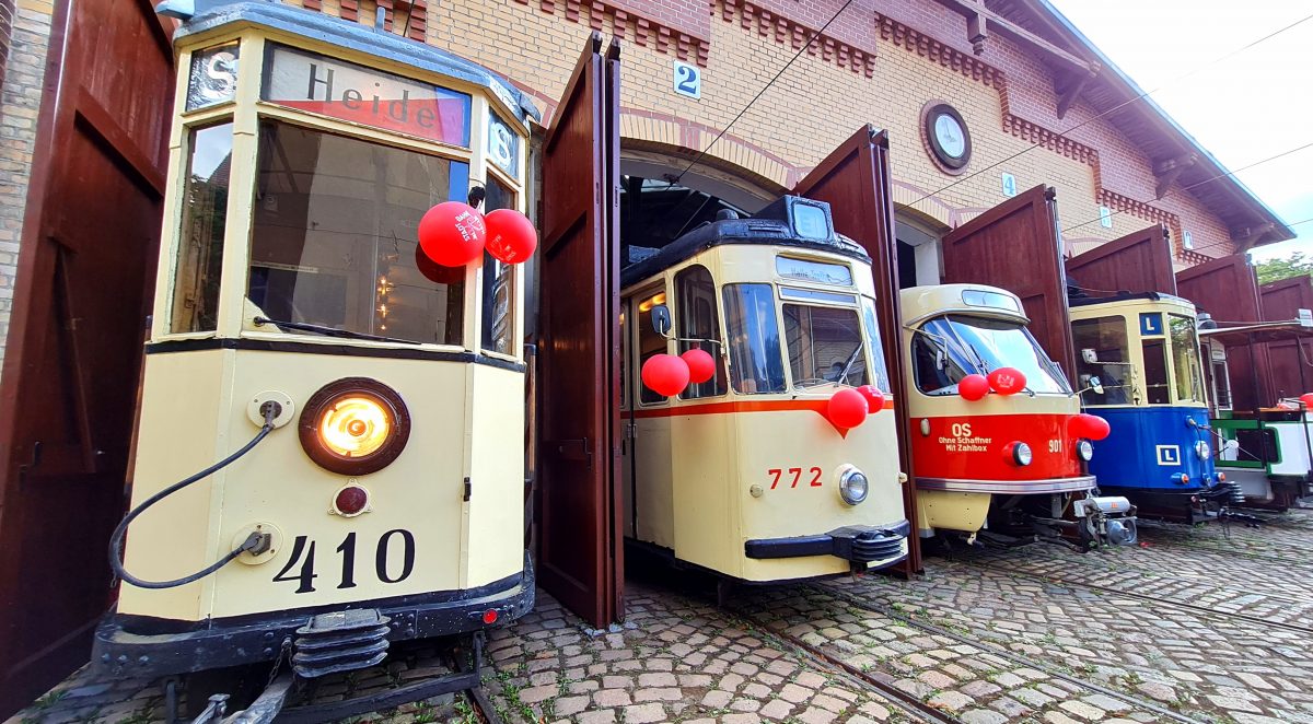 Historische Straßenbahn Halle