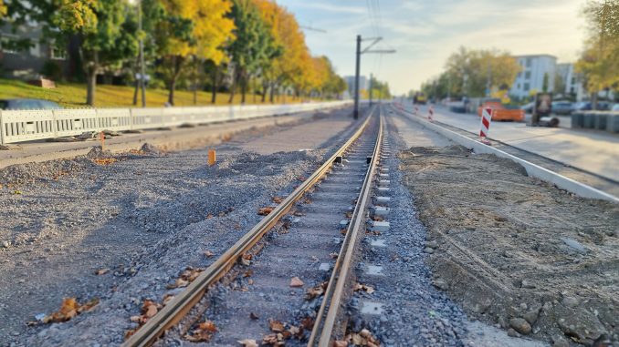 Böllberger Weg Baustelle