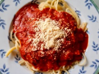Spaghetti Speise Nudeln Tomatensoße