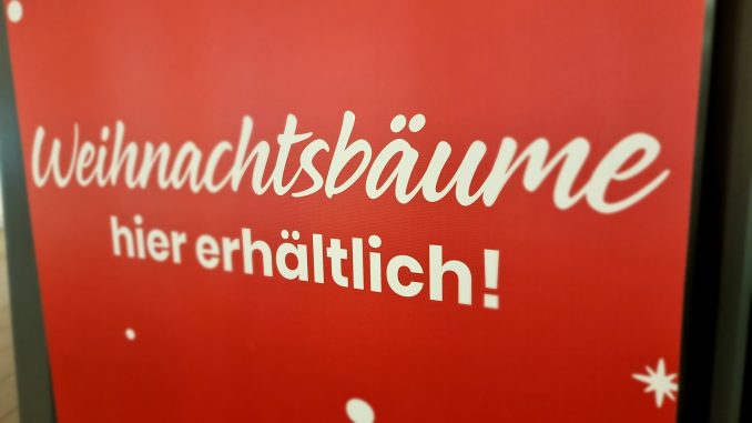 Weihnachtsbaumverkauf