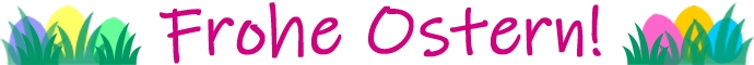Frohe Ostern