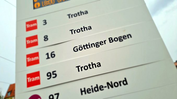 HAVAG Fahrplanauskunft Straßenbahn