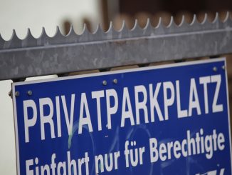 Privatparkplatz