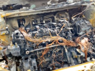 Auto Brandstiftung