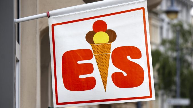 Eis Schild