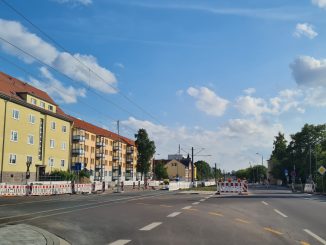 Böllberger Weg Baustelle
