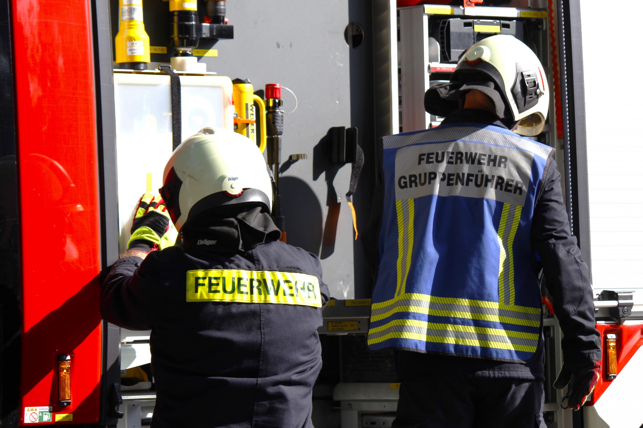 Feuerwehr Einsatz Halle