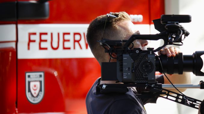 Feuerwehr Film Kamera
