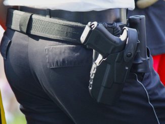 Polizist Waffe