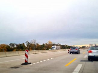 Baustelle Autobahn