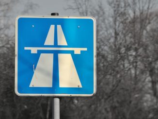 Autobahn Auffahrt