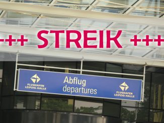 Flughafen Leipzig/Halle Streik