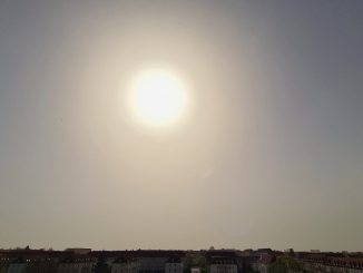 Feinstaub Saharastaub Sonne