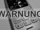Warnung